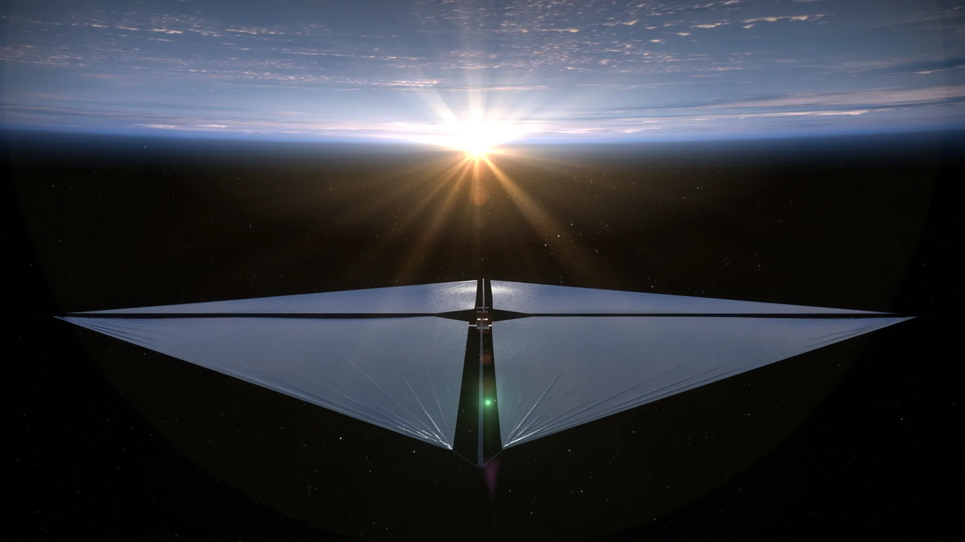 Solar sail spacecraft concept for high-speed deep space missions